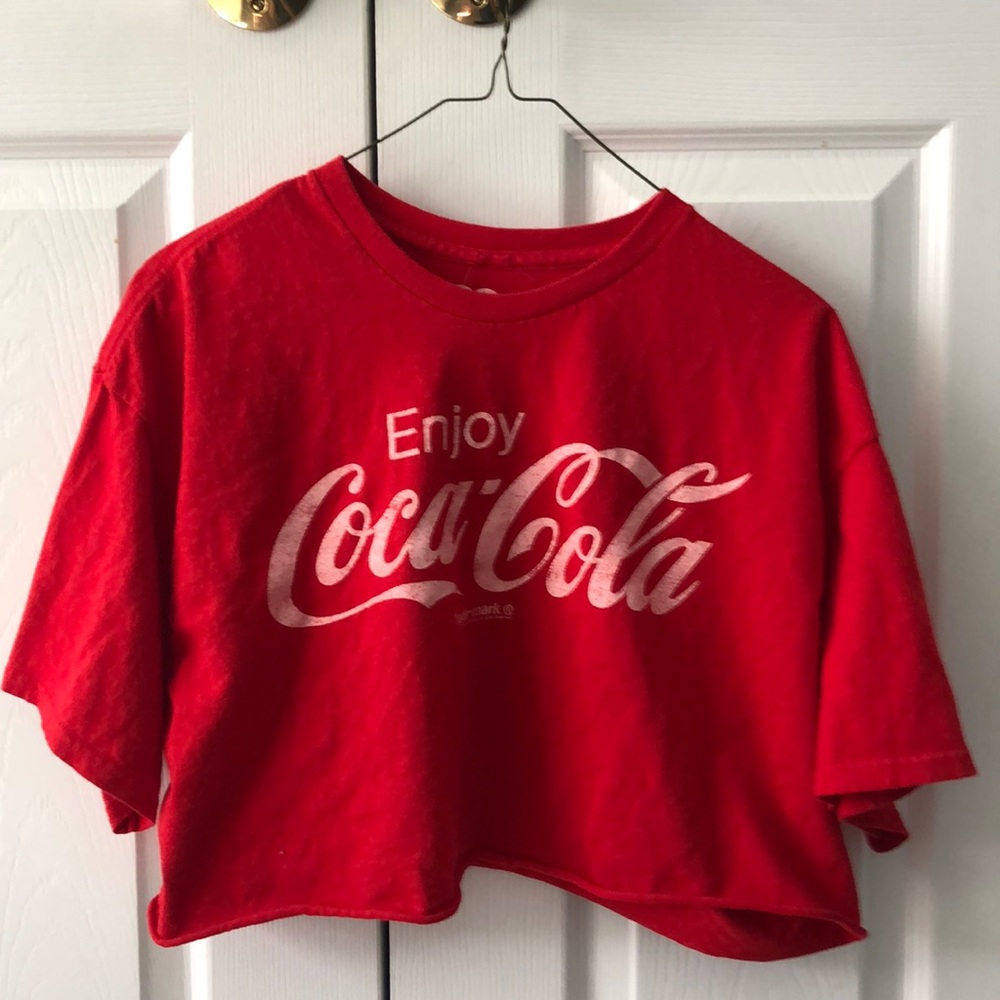 urban outfitters Coca-Cola crop top